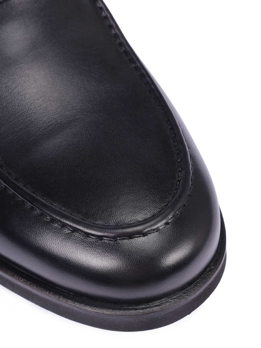 Лоферы кожаные