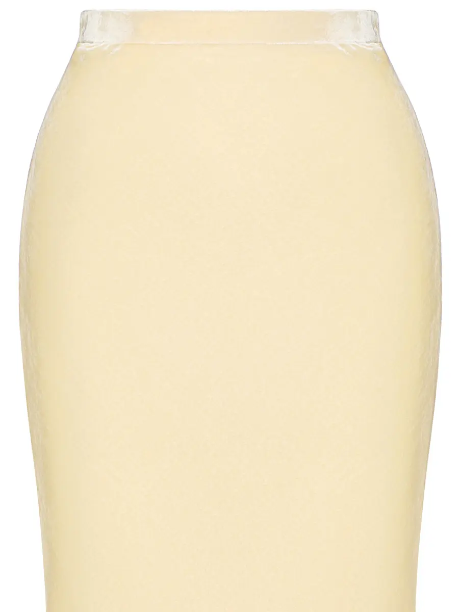 Юбка бархатная