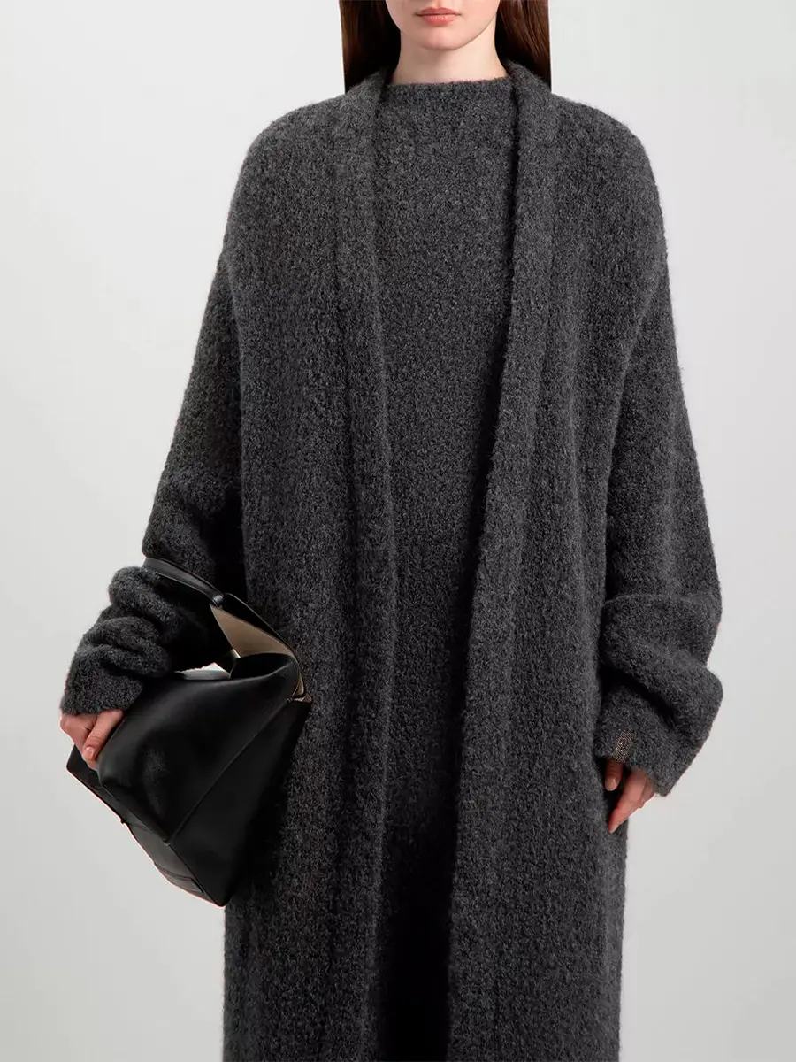 Кардиган из шерсти альпака