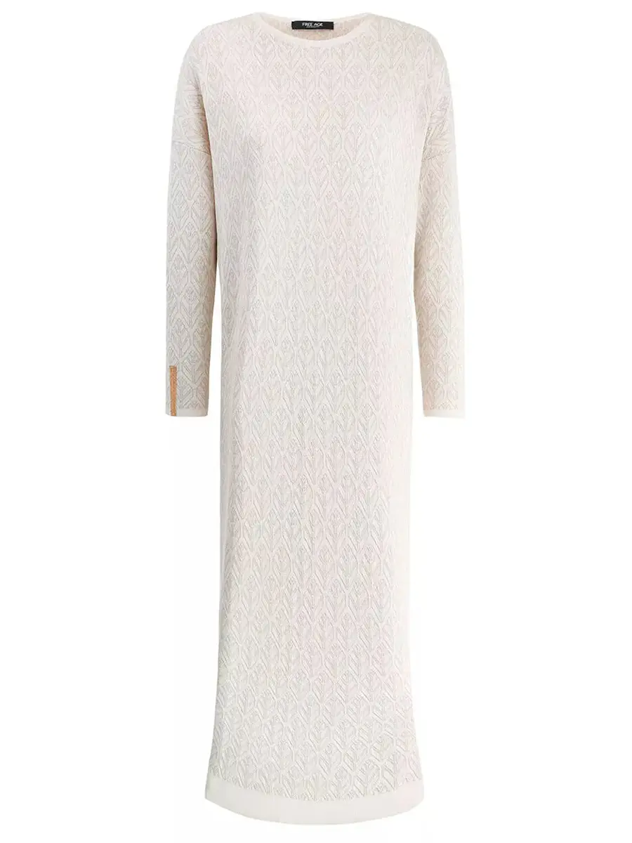 Платье из шелка и кашемира