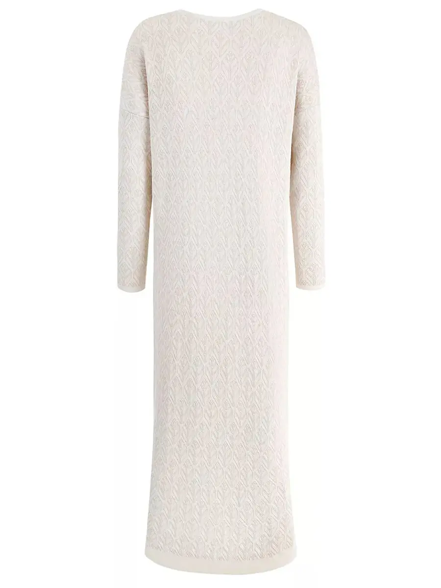 Платье из шелка и кашемира