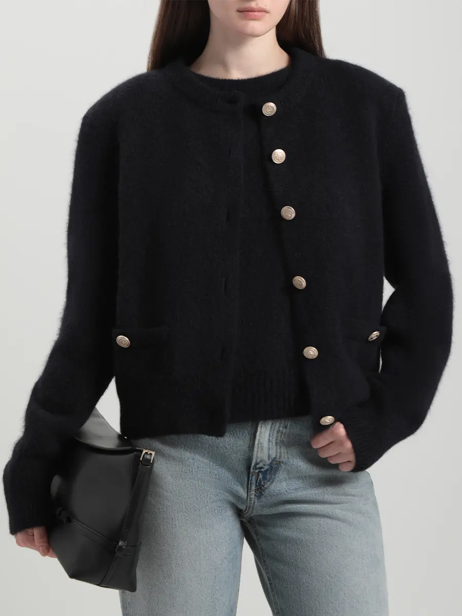 Жакет из шерсти альпака