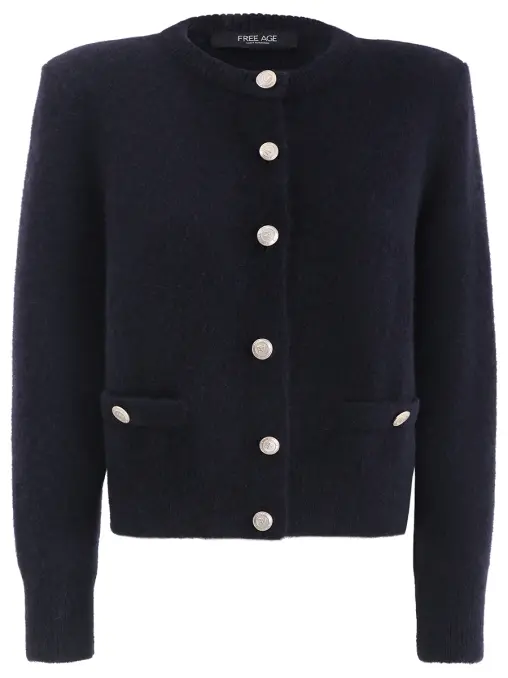 Жакет из шерсти альпака FREE AGE