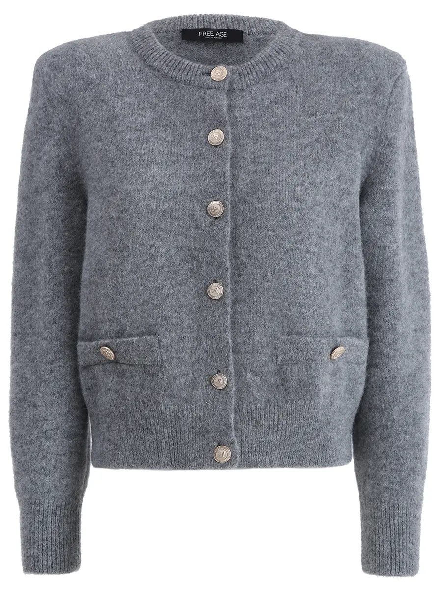 Жакет из шерсти альпака