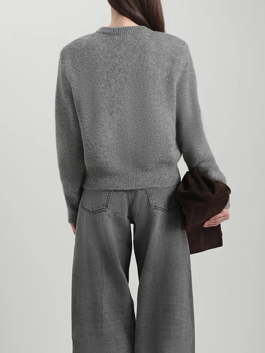 Жакет из шерсти альпака