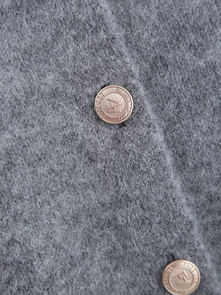 Жакет из шерсти альпака