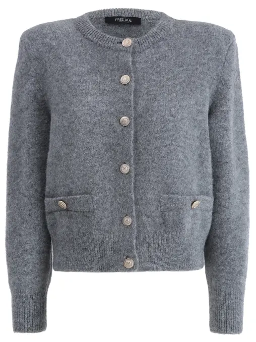 Жакет из шерсти альпака FREE AGE