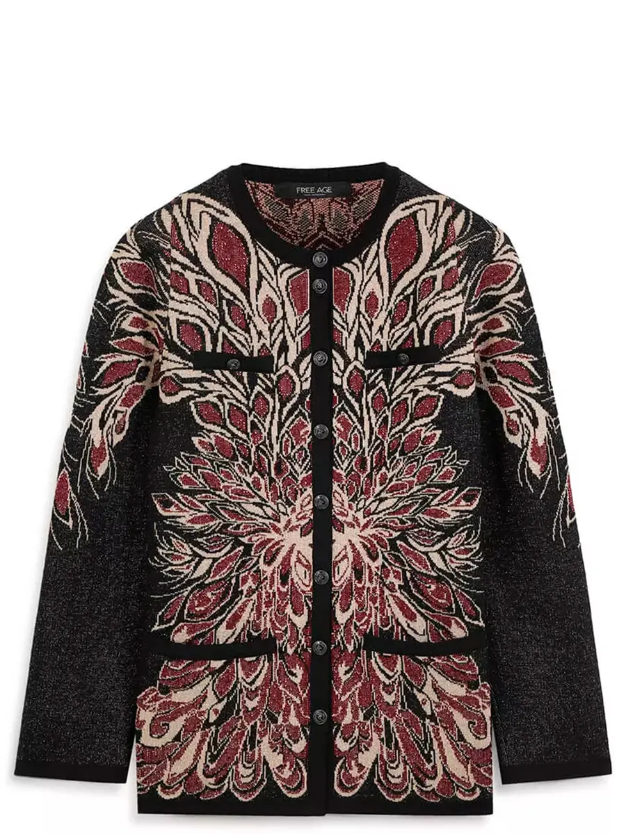 Кардиган из шелка и кашемира