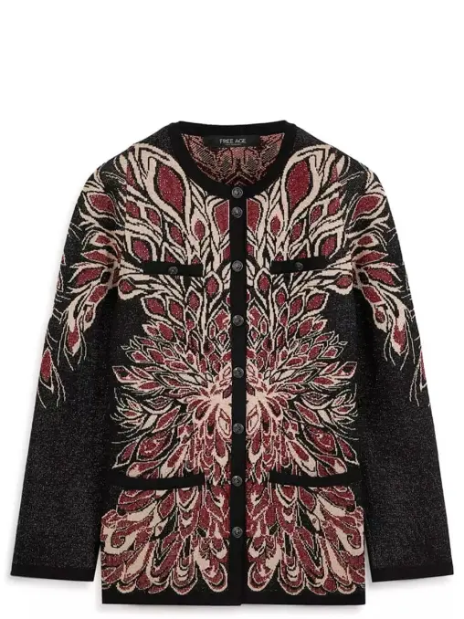 Кардиган из шелка и кашемира FREE AGE