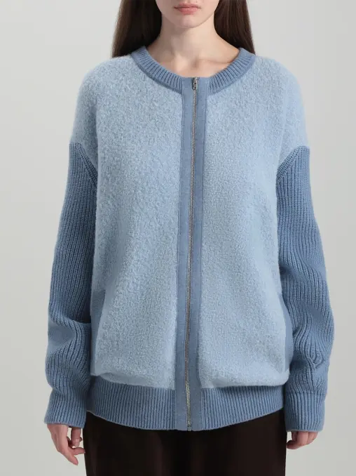 Кардиган из шерсти и кашемира FREE AGE