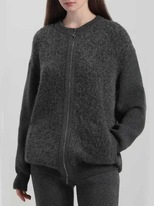 Кардиган из шерсти и кашемира FREE AGE