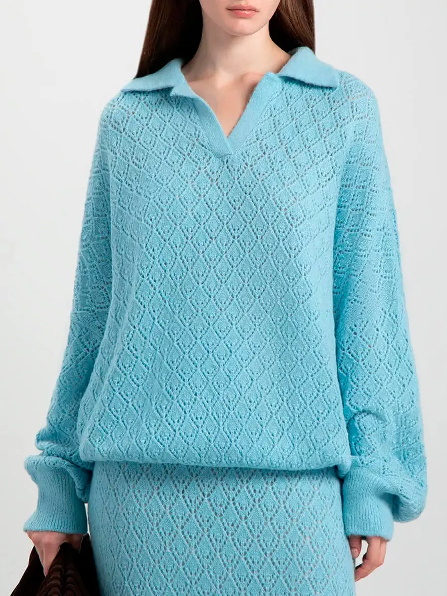 Джемпер однотонный