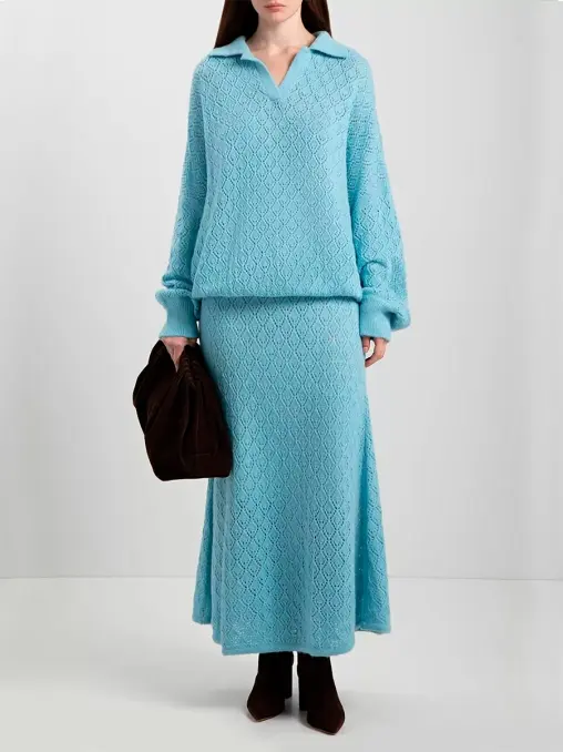 Джемпер однотонный FREE AGE