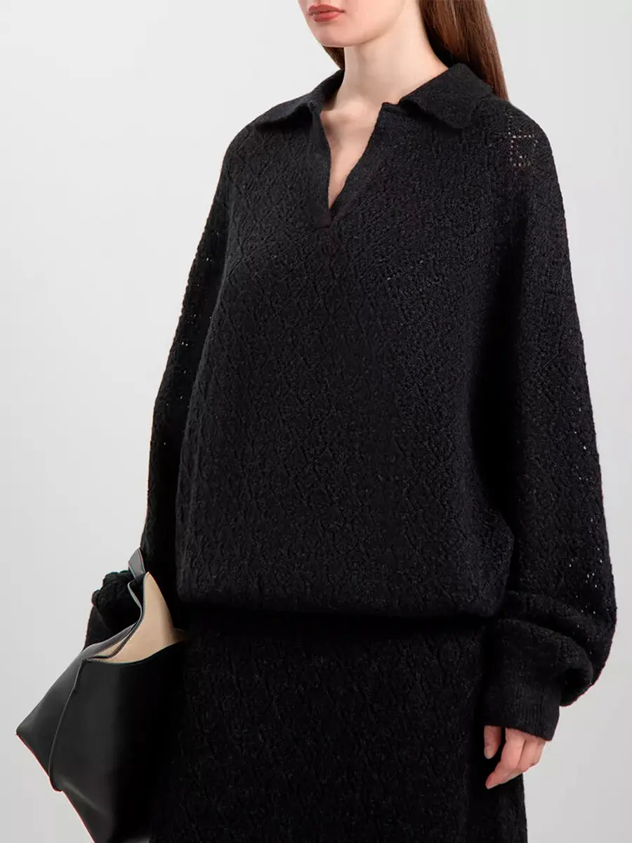 Джемпер однотонный