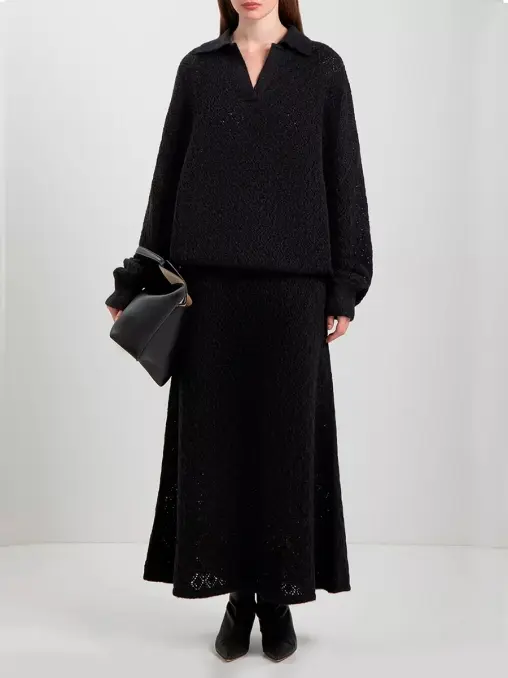 Джемпер однотонный FREE AGE