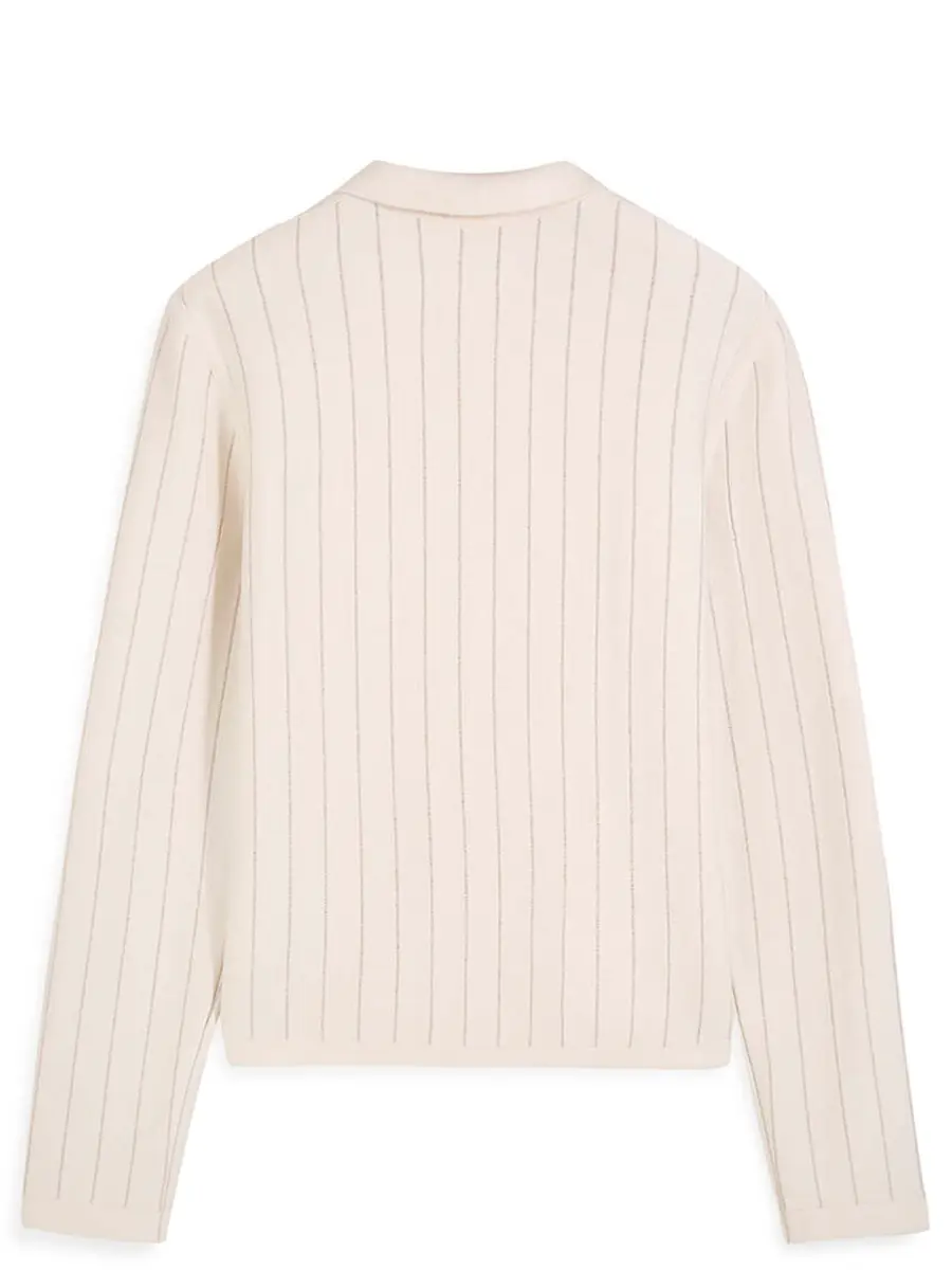 Поло из шелка и кашемира