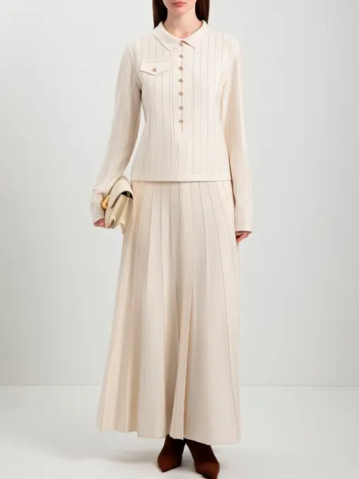 Поло из шелка и кашемира FREE AGE