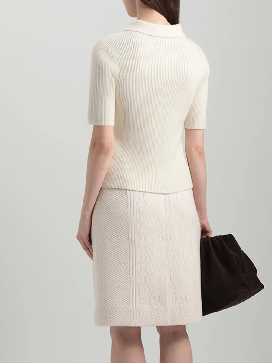 Поло из шерсти и кашемира