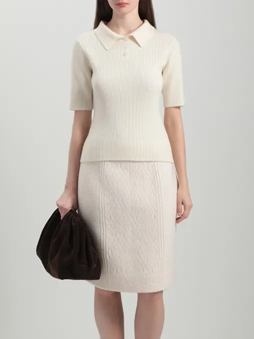 Поло из шерсти и кашемира FREE AGE