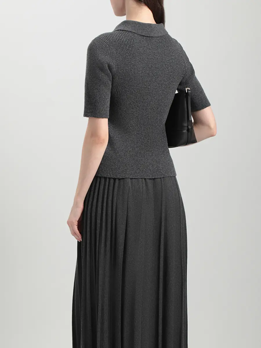 Поло из шерсти и кашемира