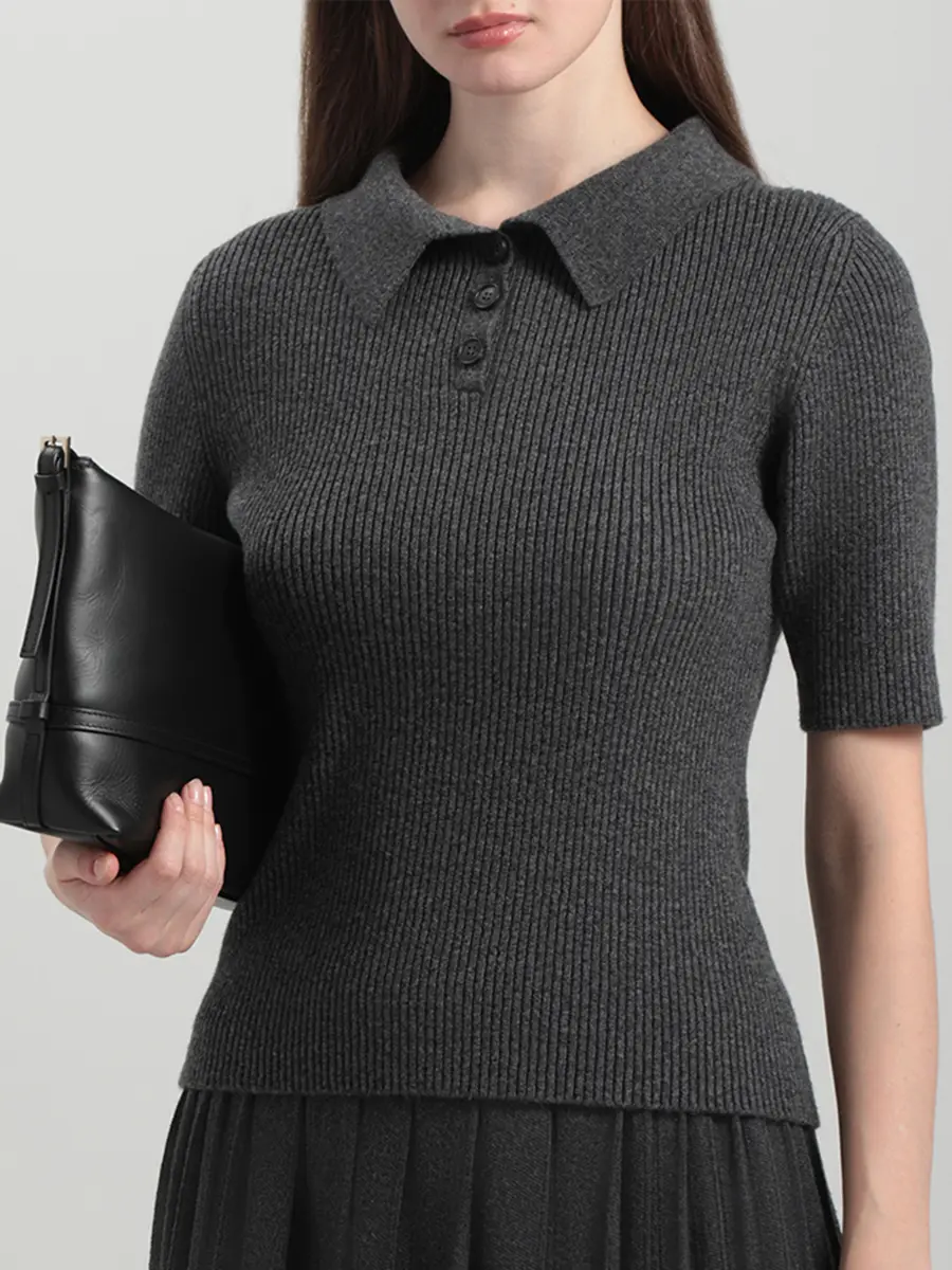 Поло из шерсти и кашемира