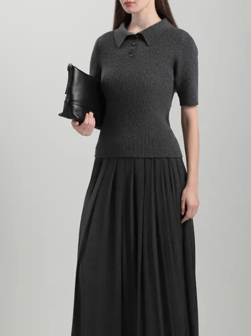 Поло из шерсти и кашемира FREE AGE