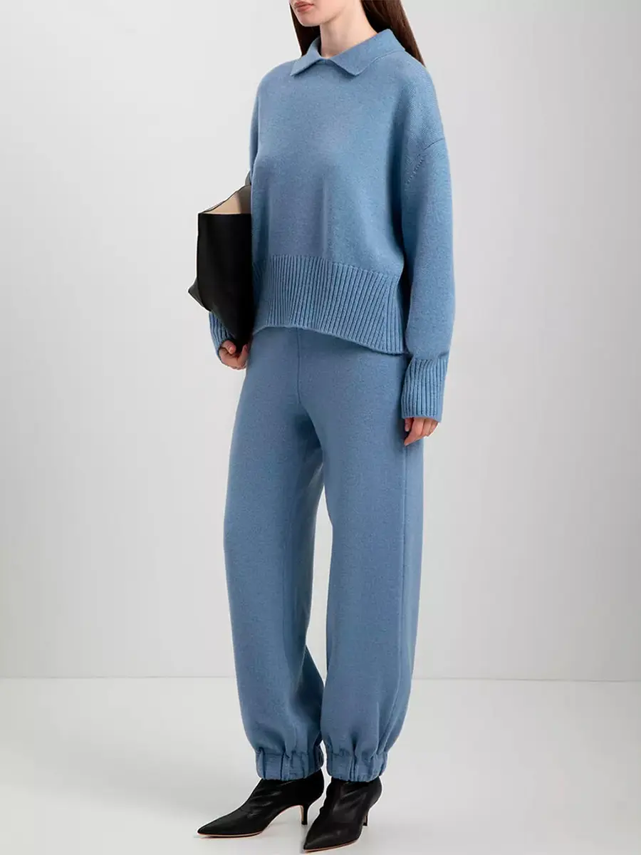 Джоггеры шерстяные