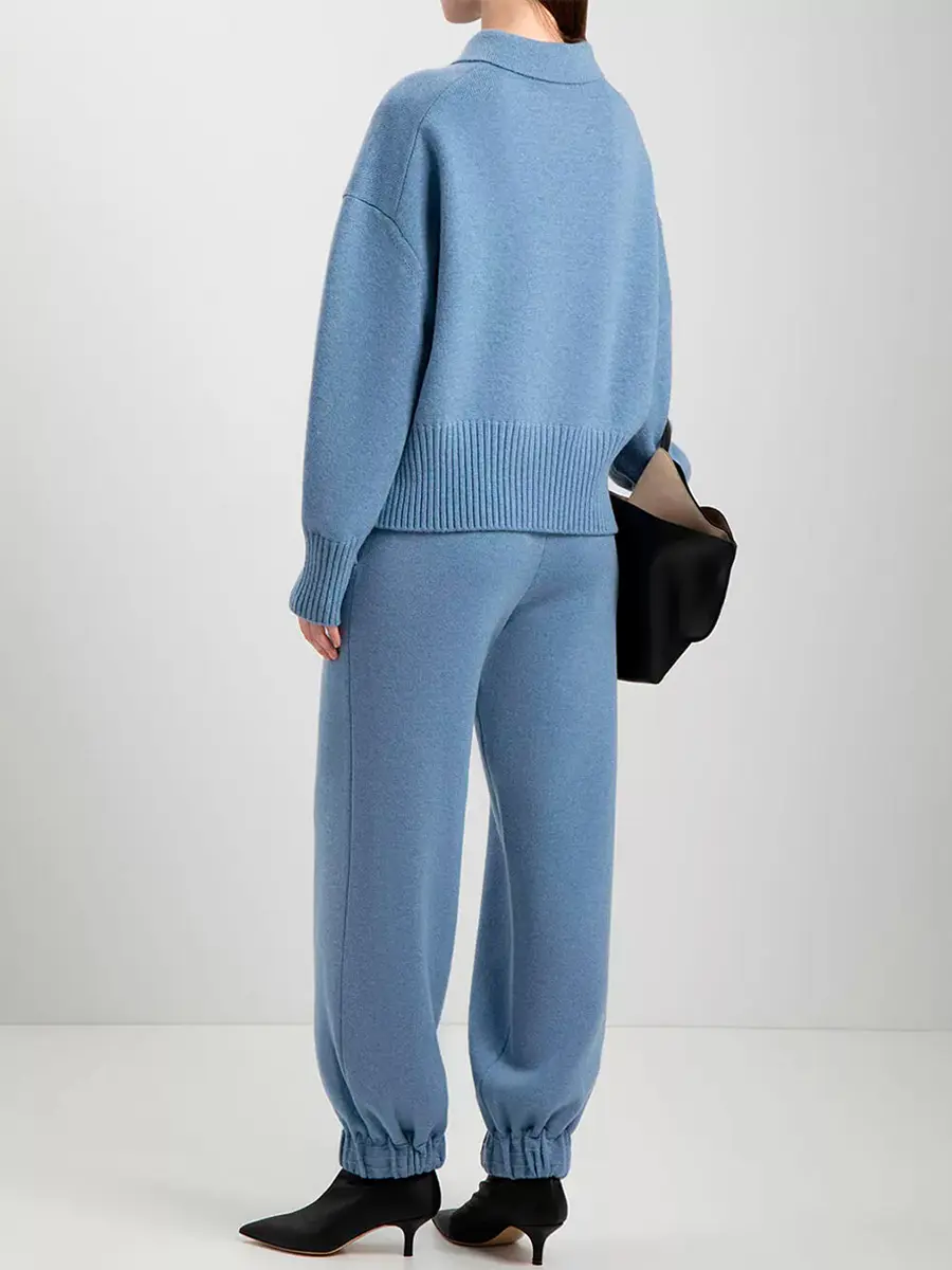 Джоггеры шерстяные