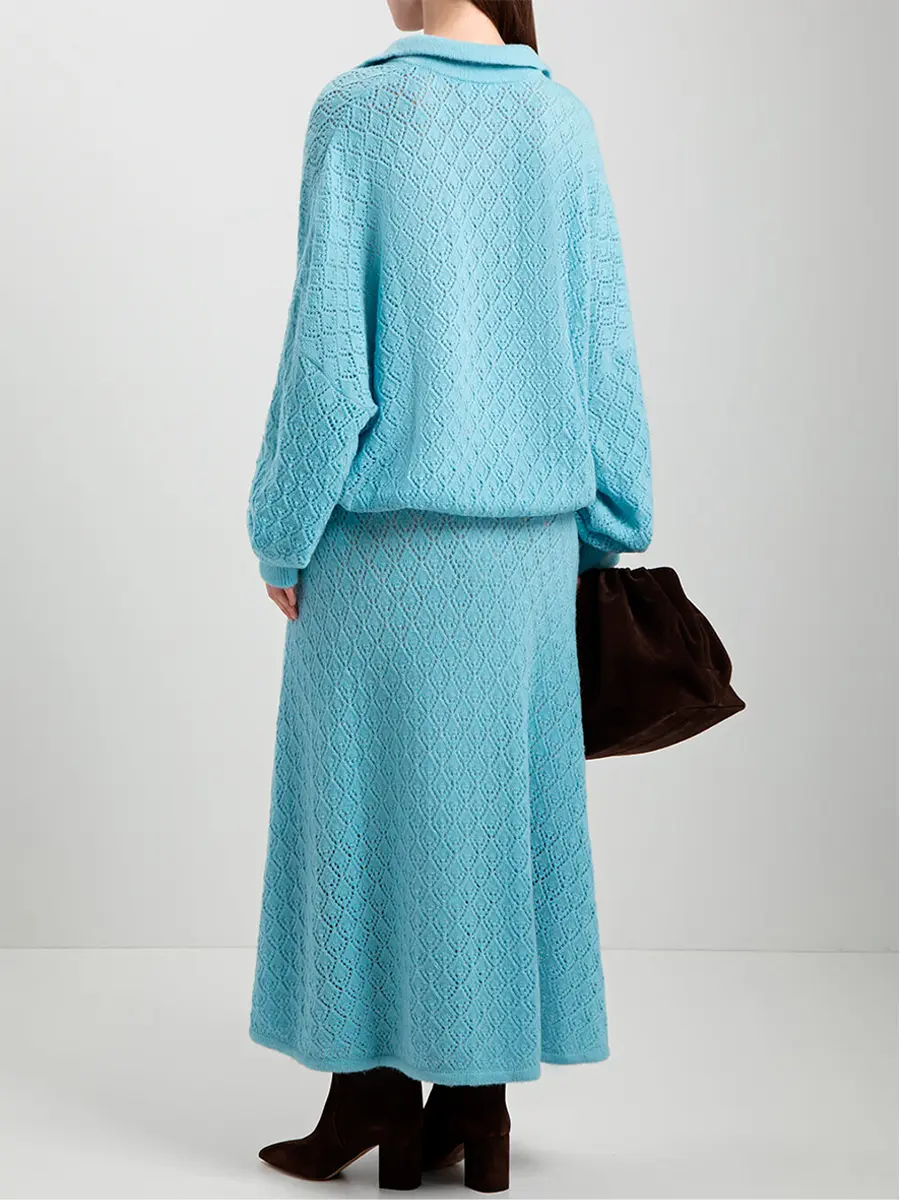 Юбка трикотажная