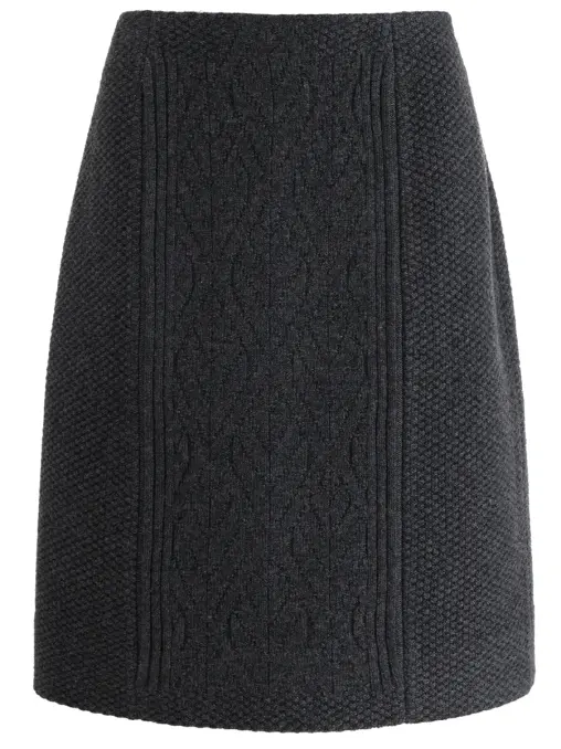 Юбка из шерсти и кашемира FREE AGE