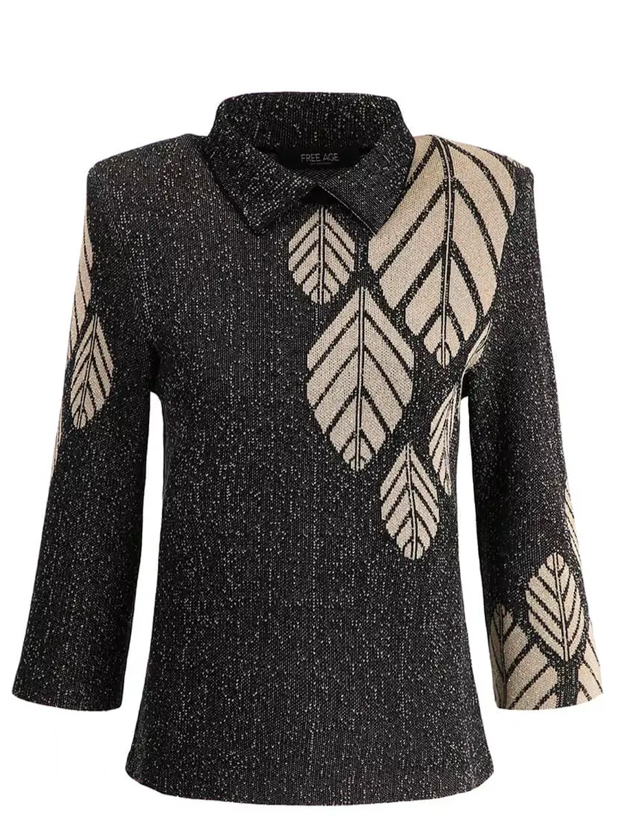 Джемпер из шелка и вискозы