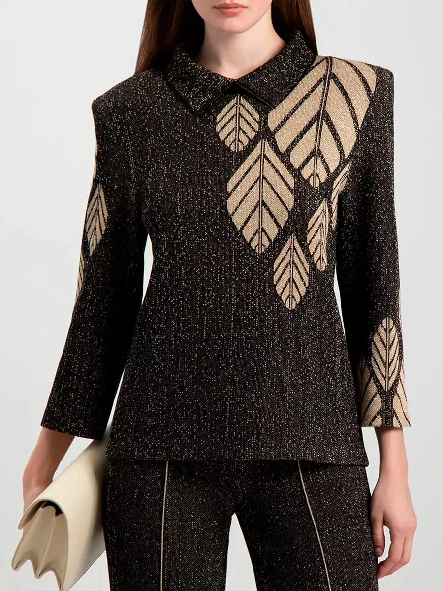 Джемпер из шелка и вискозы