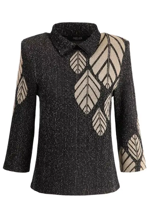 Джемпер из шелка и вискозы FREE AGE