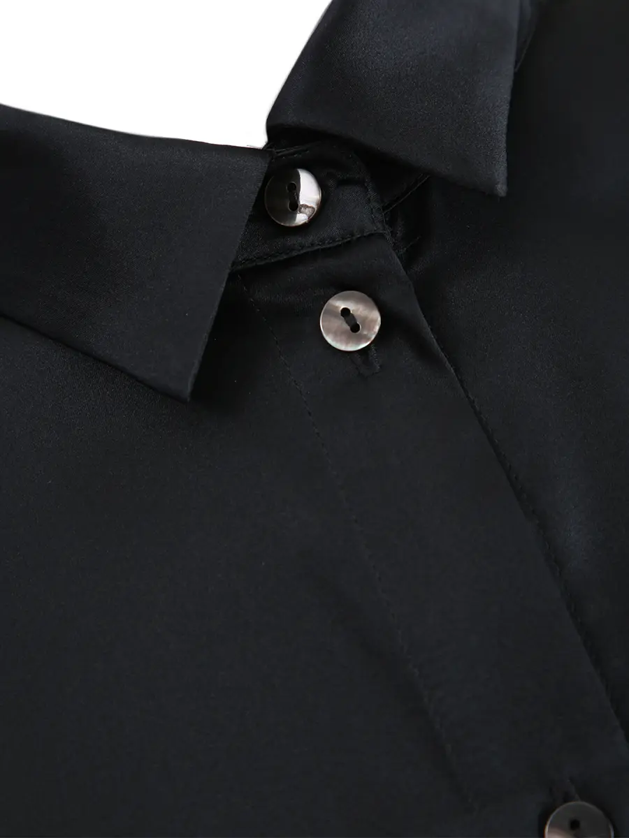 Блуза шелковая