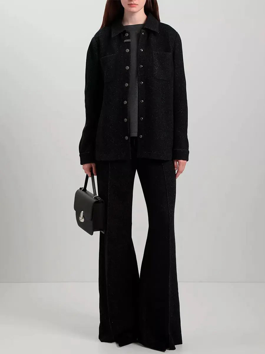 Брюки шерстяные