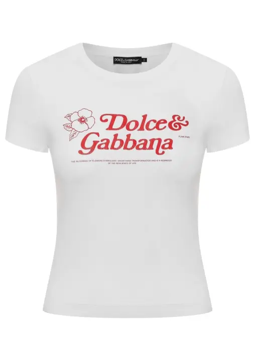Футболка хлопковая DOLCE & GABBANA