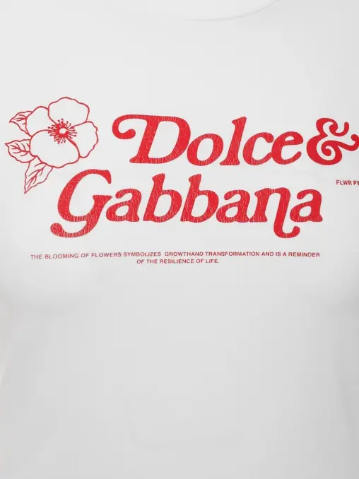 Футболка хлопковая DOLCE & GABBANA