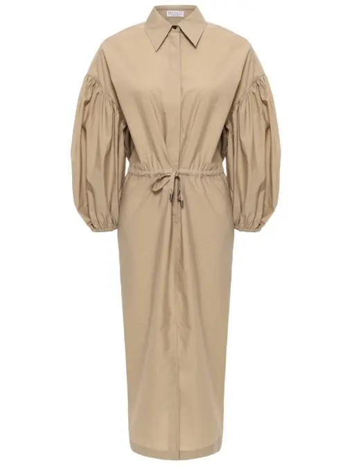 Платье хлопковое BRUNELLO CUCINELLI