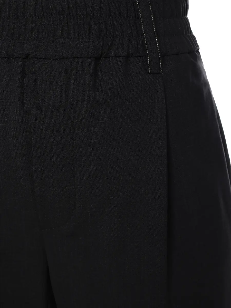 Брюки шерстяные