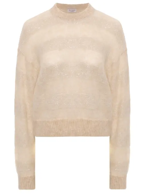 Джемпер из мохера BRUNELLO CUCINELLI