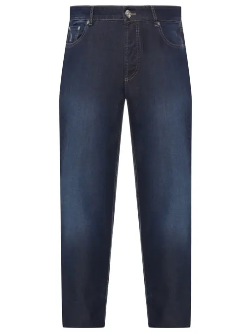 Джинсы хлопковые BRUNELLO CUCINELLI
