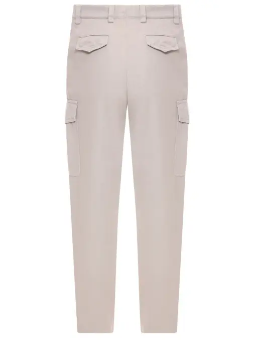 Брюки-карго хлопковые BRUNELLO CUCINELLI