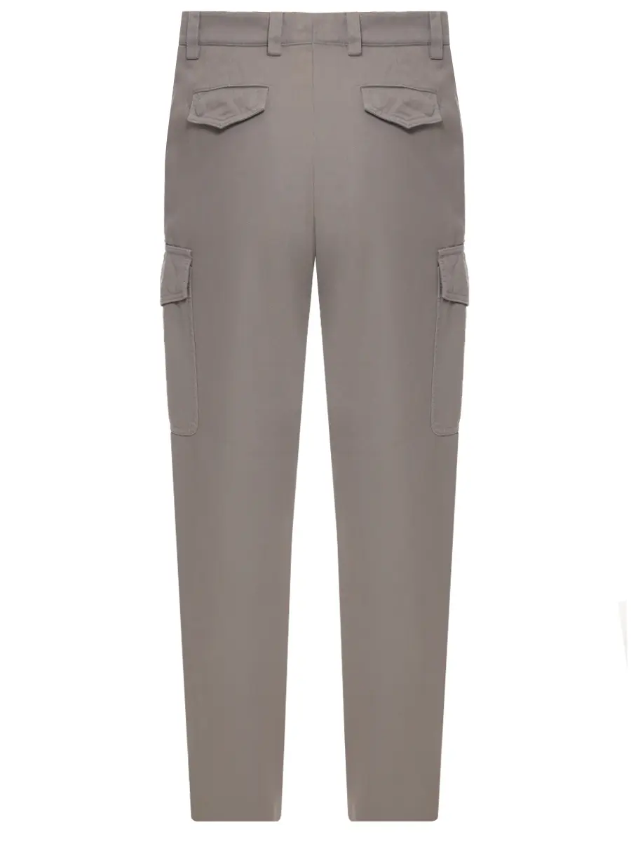 Брюки-карго хлопковые