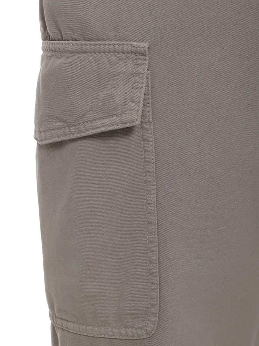 Брюки-карго хлопковые