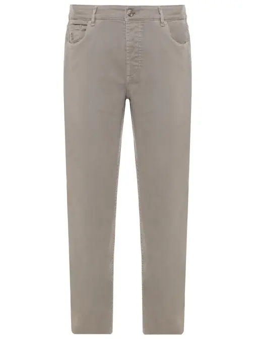 Джинсы хлопковые BRUNELLO CUCINELLI