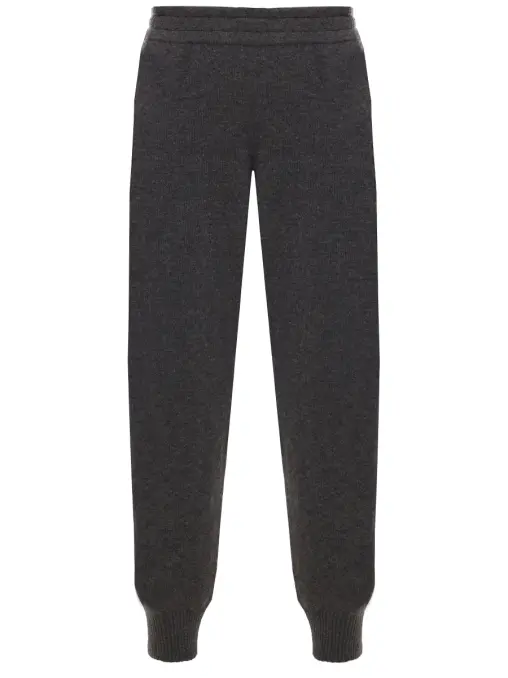 Джоггеры из шерсти и кашемира BRUNELLO CUCINELLI