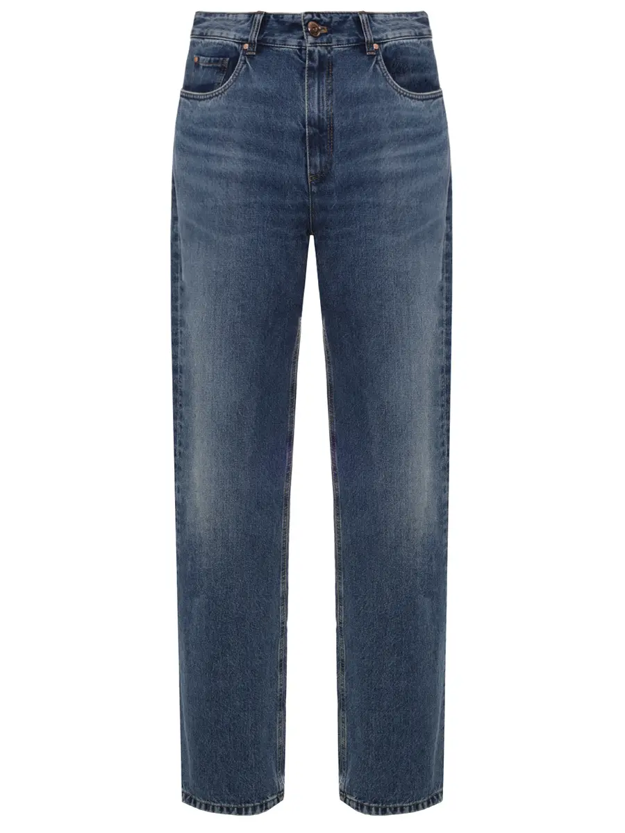 Джинсы хлопковые