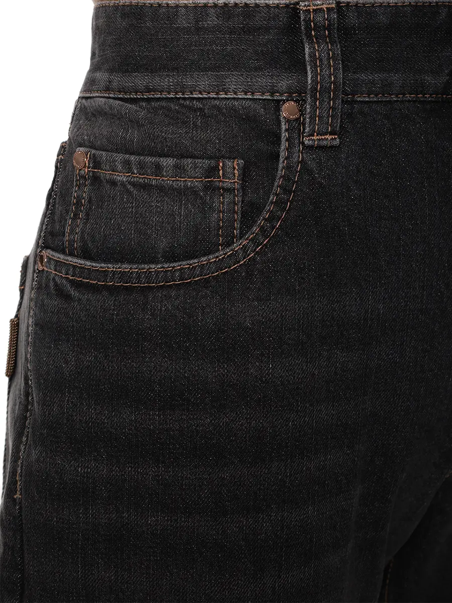 Джинсы хлопковые