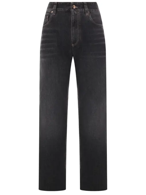 Джинсы хлопковые BRUNELLO CUCINELLI