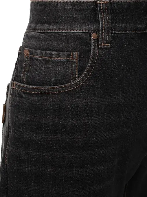 Джинсы хлопковые BRUNELLO CUCINELLI